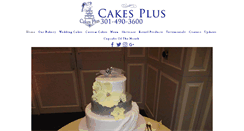 Desktop Screenshot of cakesplus.com